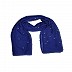 Rain drop hijab with big and small dew drop beats - Blue